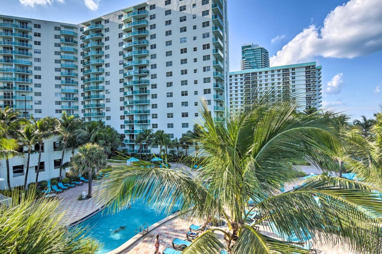 Hollywood Beachfront Condo With Resort Amenities! Exterior foto